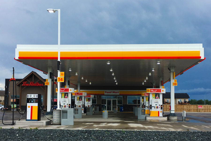 shells gas station